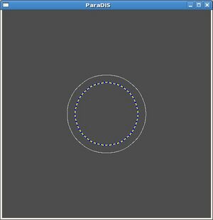 ParaDiS Cylinder Codes Test Run